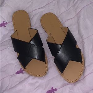 Forever 21 criss cross sandals
